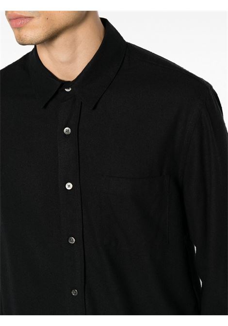 Camicia a maniche lunghe in nero di OUR LEGACY - uomo OUR LEGACY | COCSBSBLK